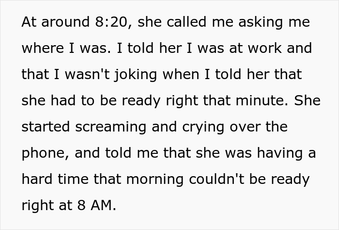 ‘Chronically Late’ Woman Has An Important Appointment, Her Friend Who Was Supposed To Get Her There Leaves When She’s Late