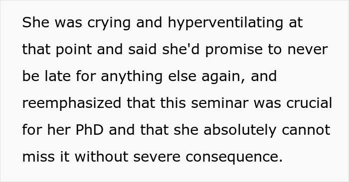‘Chronically Late’ Woman Has An Important Appointment, Her Friend Who Was Supposed To Get Her There Leaves When She’s Late
