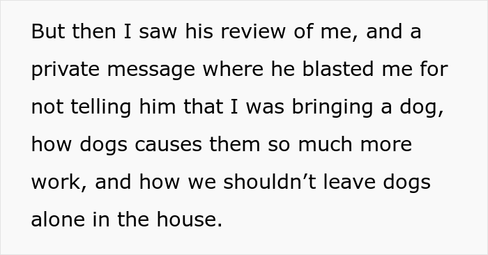 "It Cost Them Hundreds": Airbnb Host Leaves Couple That Brought A Dog An Unfair Review, They Teach Him A Lesson "It Cost Them Hundreds": Airbnb Host Leaves Couple That Brought A Dog An Unfair Review, They Teach Him A Lesson