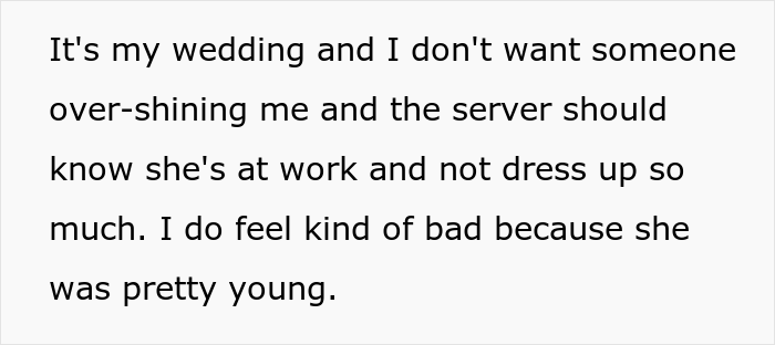 "AITA For Kicking A Server Out Of My Wedding?"