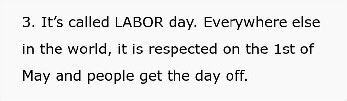 Person Asks The Internet "Can Someone Tell Me Why I’m Working On Labor Day?" And People Chime In Person Asks The Internet "Can Someone Tell Me Why I’m Working On Labor Day?" And People Chime In