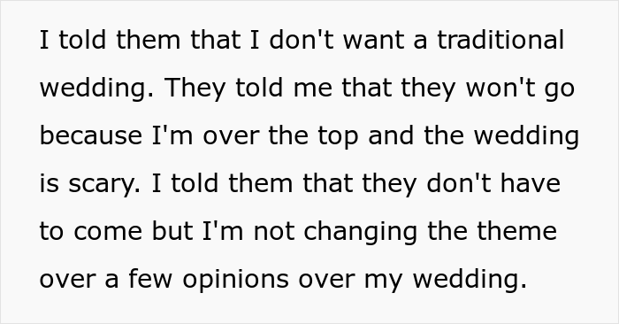 “AITA For Not Changing My Wedding Theme?” “AITA For Not Changing My Wedding Theme?”