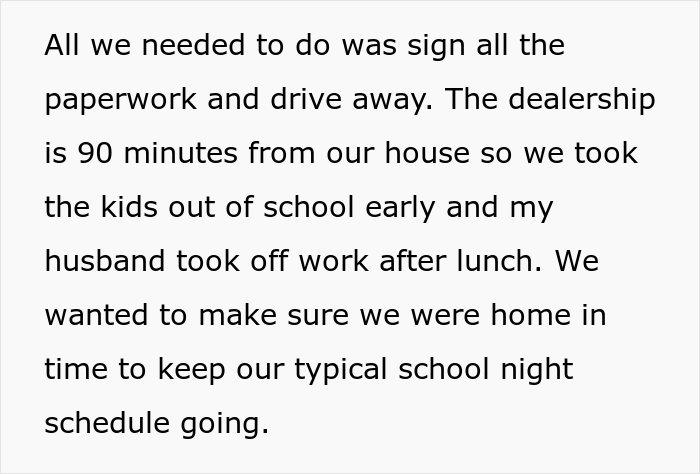 Buyers Maliciously Comply When Car Dealership Gives Them The Ultimatum “Take It Or Leave It”