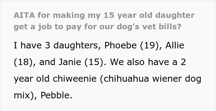 Family Drama Ensues After Daughter Forgets About Their Dog And Costs Family Almost $2,000 In Vet Bills