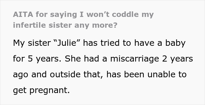 “I’m Not Coddling Her Anymore”: After Years Of Walking On Eggshells Around Her Childless Sister, This Mother Stands Up For Her Son “I’m Not Coddling Her Anymore”: After Years Of Walking On Eggshells Around Her Childless Sister, This Mother Stands Up For Her Son