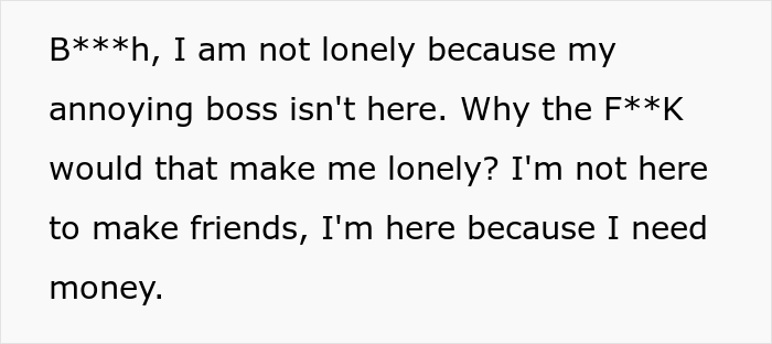 Employee Has Had Enough After Annoying HR Lady Kept Pestering Her About Silly Things And Touching Her Employee Has Had Enough After Annoying HR Lady Kept Pestering Her About Silly Things And Touching Her