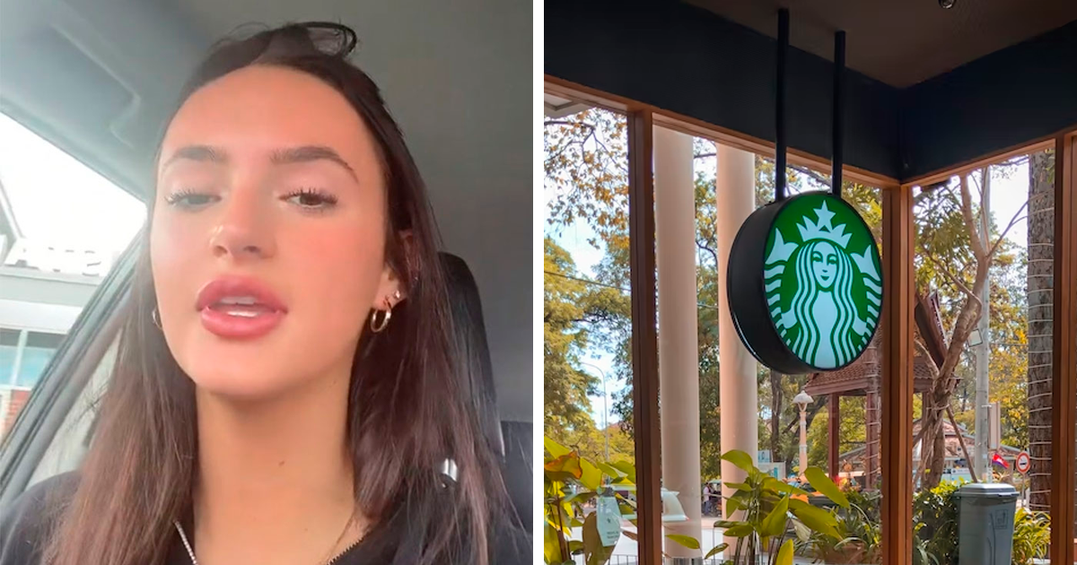 Mujer sorprendida por el barista de Starbucks que puso su cambio directamente en el frasco de propinas, y la gente comienza a cuestionar la cultura de las propinas nuevamente