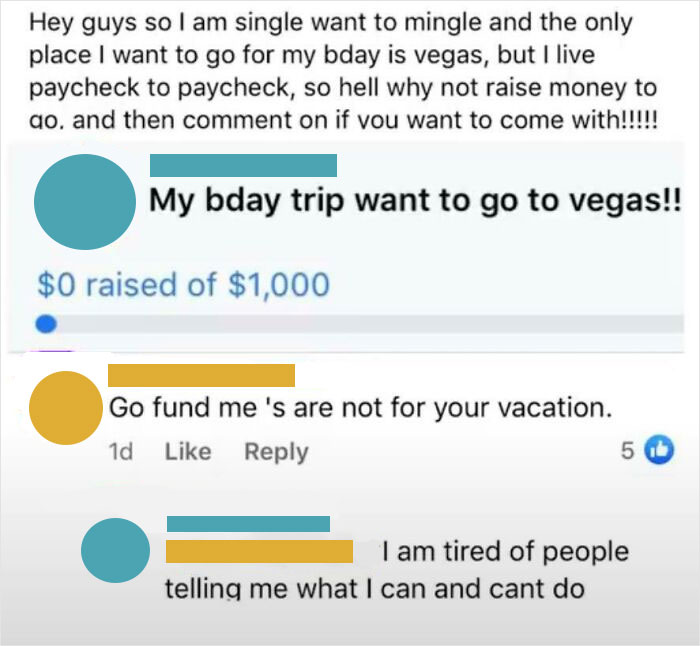 Using Gofundme For A Vacation