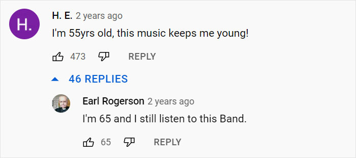 Found These As The Top Comments On A Metal Song