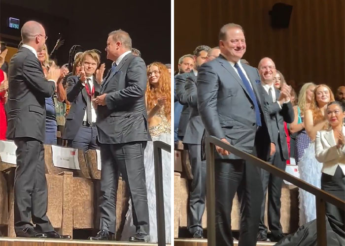 Brendan Fraser Moved To Tears After “The Whale” Premiere Leads To A 6-Minute Standing Ovation Brendan Fraser Moved To Tears After “The Whale” Premiere Leads To A 6-Minute Standing Ovation