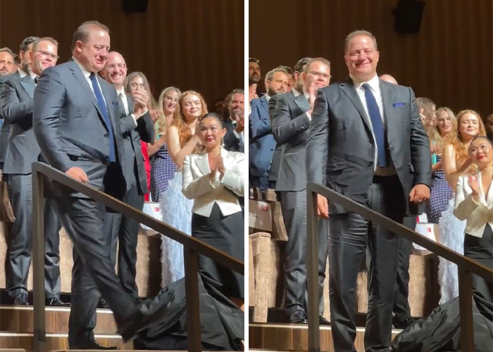 Brendan Fraser Moved To Tears After “The Whale” Premiere Leads To A 6-Minute Standing Ovation Brendan Fraser Moved To Tears After “The Whale” Premiere Leads To A 6-Minute Standing Ovation