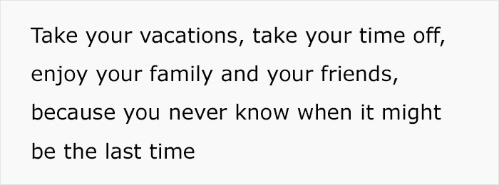Man Who Has Lost A Brother, A Wife And A Child Resigns And Tells His Team To Spend Their Time With Their Families Instead Of Wanting To Earn More Man Who Has Lost A Brother, A Wife And A Child Resigns And Tells His Team To Spend Their Time With Their Families Instead Of Wanting To Earn More