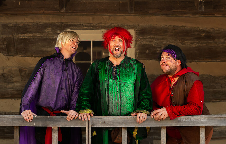 I Had A Photoshoot To Show What It Would Look Like If The Hocus Pocus Witches Were Men, Behold: "Brocus Pocus!" (16 Pics)