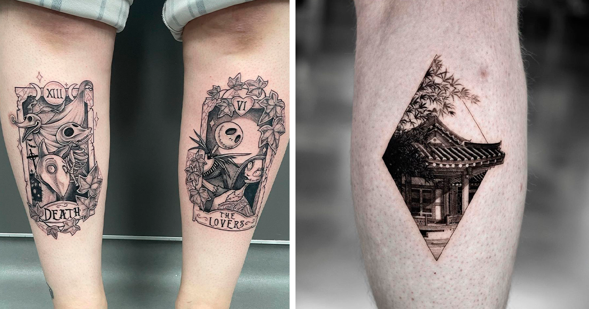 97 Calf Tattoo Ideas That Are Pure Coolness