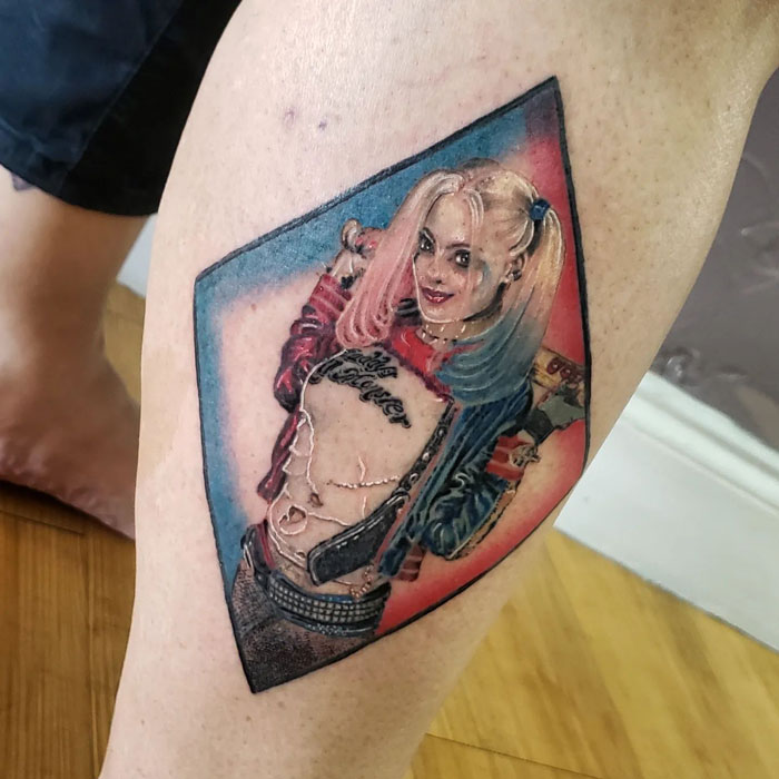 Harley Quinn Piece Finished Up On Cindy