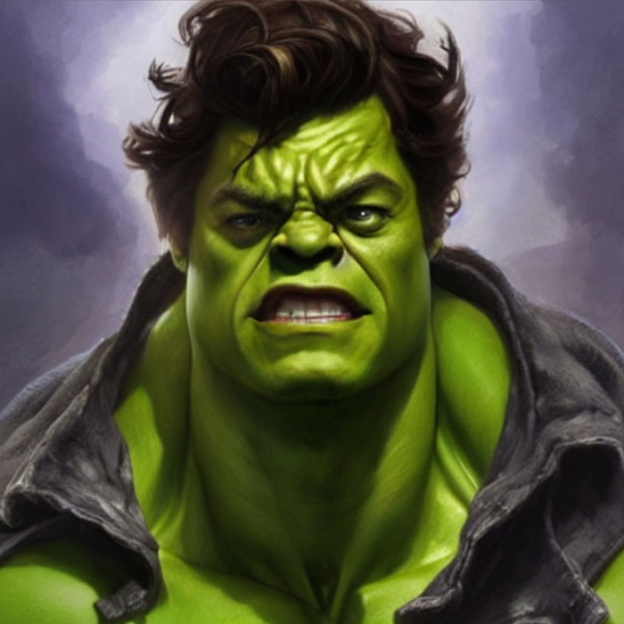 I Turned 40 Celebrities Into Their “Hulk” Versions Using AI