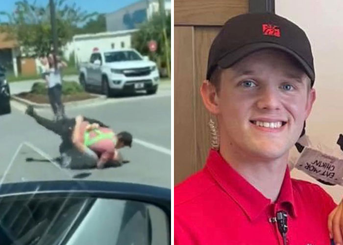 Heroic Chick-Fil-A Worker Tackles Man Attempting To Carjack Woman’s Car With Baby Inside