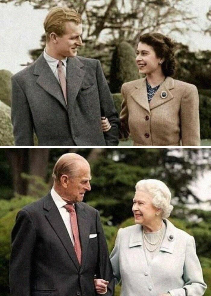 Queen Elizabeth And Prince Phillip, Married Since 1947