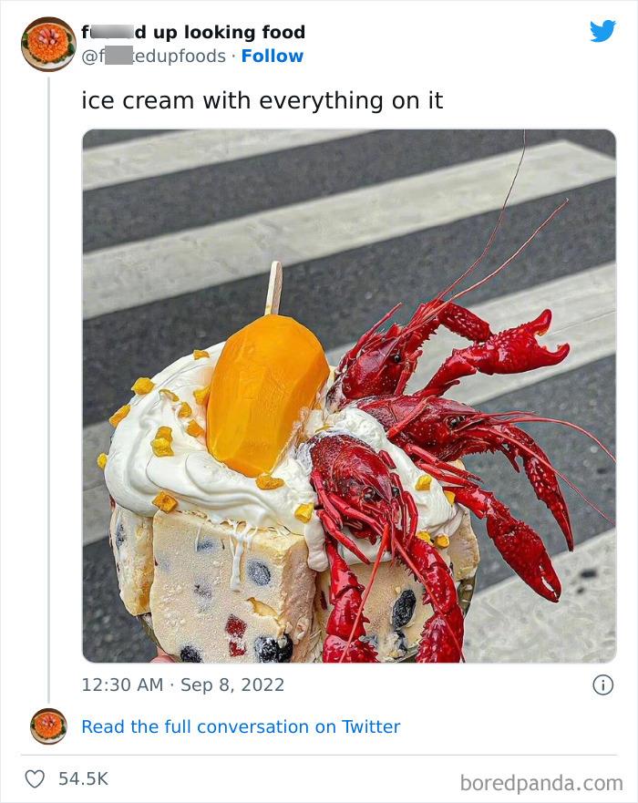 Ice Cream With Everything On It