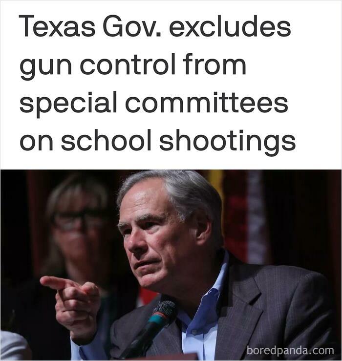 Texas Gov. Excludes Gun Control From Special Committees On School Shootings