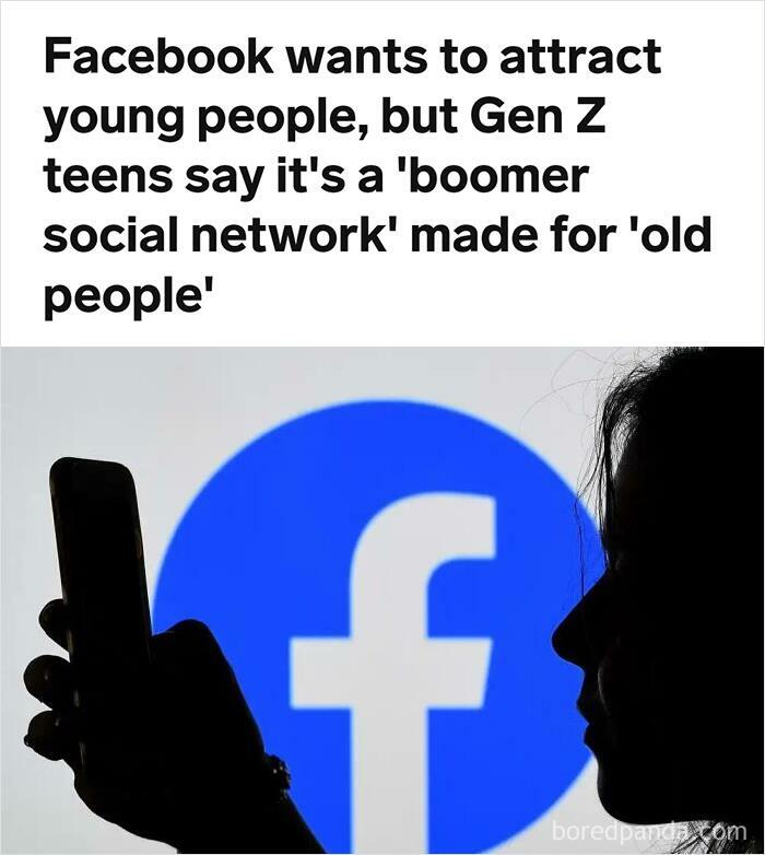 Facebook Wants To Attract Young People, But Gen Z Teens Say It's A 'Boomer Social Network' Made For 'Old People'