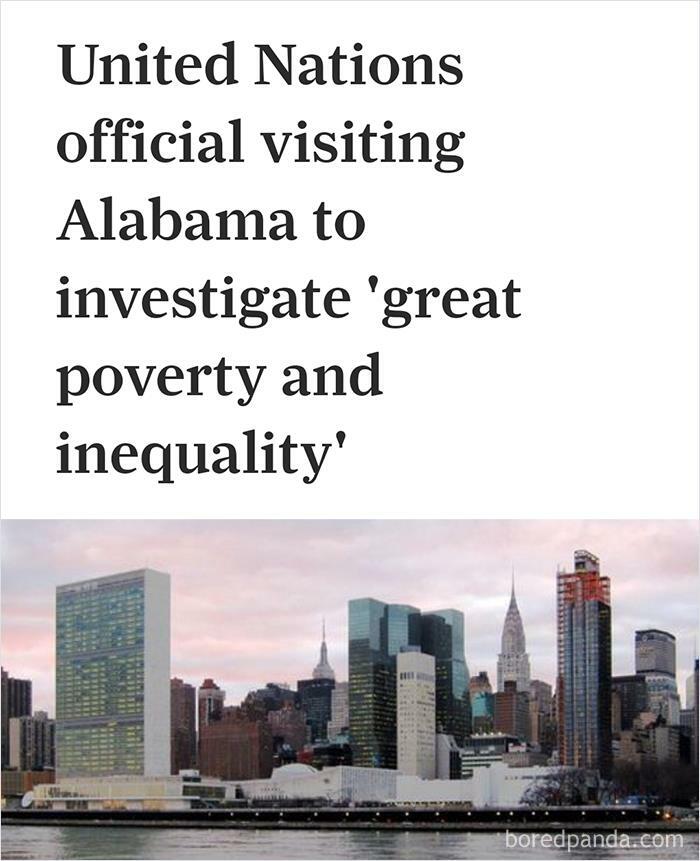 United Nations Official Visiting Alabama To Investigate 'Great Poverty And Inequality'