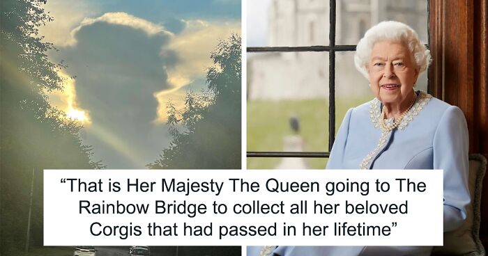 Queen Formation Hours After Queen Elizabeth Passed, British Skies Were Full Of Rainbows ...