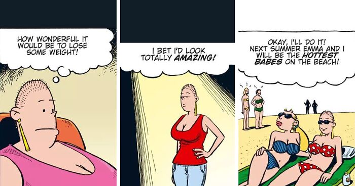 This Norwegian Artist Makes Comics Featuring Funny And Unexpected Endings (30 New Pics)