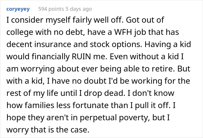 Guy Reveals He’s Afraid To Have Kids In Today’s Economy, People Chime In With Personal Stories