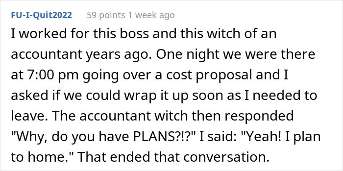 Person Explains Why He Stopped Telling Bosses Why He Needs A Day Off And Why There's Nothing They Can Do About It