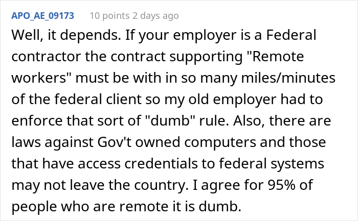 Boss Refuses To Admit To His Hilariously Dumb Mistake, Enforces An Absurd Work-From-Home Policy Instead Boss Refuses To Admit To His Hilariously Dumb Mistake, Enforces An Absurd Work-From-Home Policy Instead
