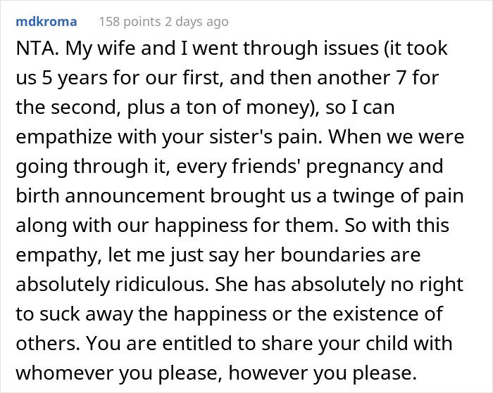 “I’m Not Coddling Her Anymore”: After Years Of Walking On Eggshells Around Her Childless Sister, This Mother Stands Up For Her Son “I’m Not Coddling Her Anymore”: After Years Of Walking On Eggshells Around Her Childless Sister, This Mother Stands Up For Her Son