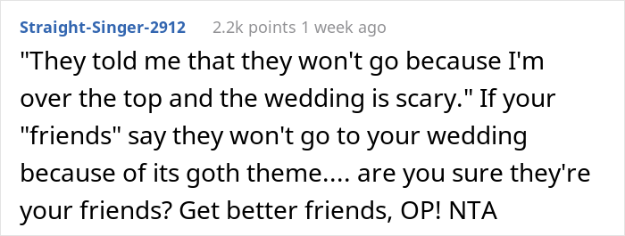 “AITA For Not Changing My Wedding Theme?” “AITA For Not Changing My Wedding Theme?”