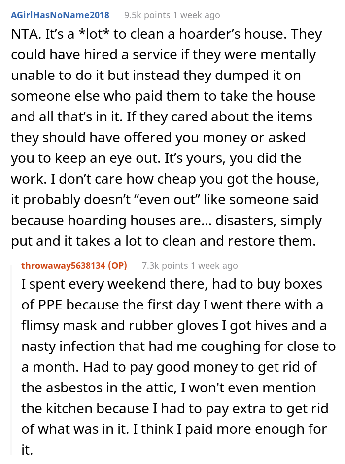 Woman Buys Ex-Hoarder's Home With All Of Their Belongings, Spends 4 Years Cleaning When Relatives Start Demanding Heirlooms They Didn't Want 
