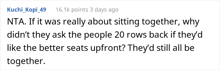 Woman Causes A Scene On A Plane After A Man Who Paid Extra Just To Be There Refused To Switch Seats With Her Woman Causes A Scene On A Plane After A Man Who Paid Extra Just To Be There Refused To Switch Seats With Her