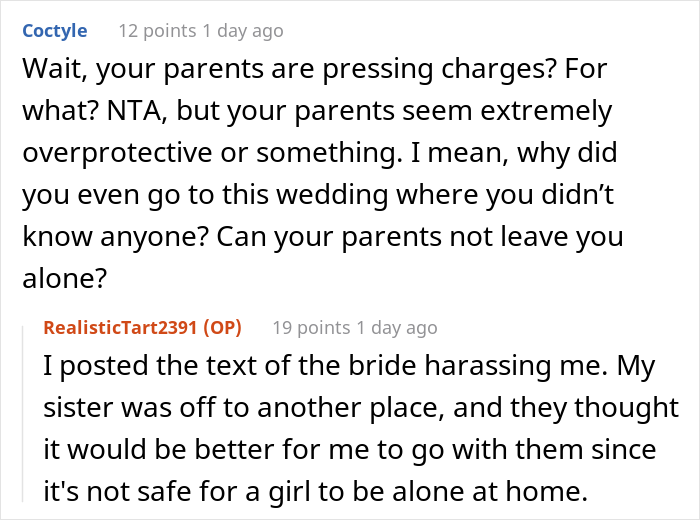 Bridezilla Blames Teen For Being "Too Flashy" And Ruining Her Big Day, Gives An Ultimatum That Leads To Teen's Parents Pressing Charges