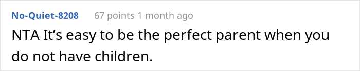 Guy Asks Whether He Did The Wrong Thing By Telling Off His Child-Free Sister As He's Fed Up With Her Parenting Ideas Guy Asks Whether He Did The Wrong Thing By Telling Off His Child-Free Sister As He's Fed Up With Her Parenting Ideas