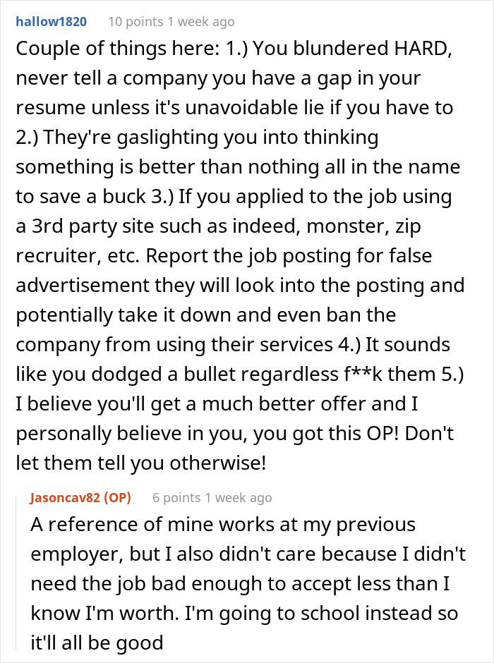 Unemployed Candidate Is Told At The Job Interview That They Should Happily Accept Any Offer Above $0, They Just Stand Up And Leave Unemployed Candidate Is Told At The Job Interview That They Should Happily Accept Any Offer Above $0, They Just Stand Up And Leave