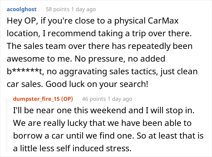 Buyers Maliciously Comply When Car Dealership Gives Them The Ultimatum “Take It Or Leave It”