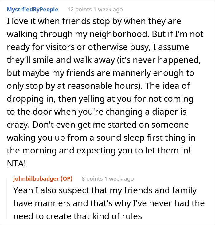 "That Was It": Man Has Had Enough Of In-Laws Visiting Without Notice "That Was It": Man Has Had Enough Of In-Laws Visiting Without Notice
