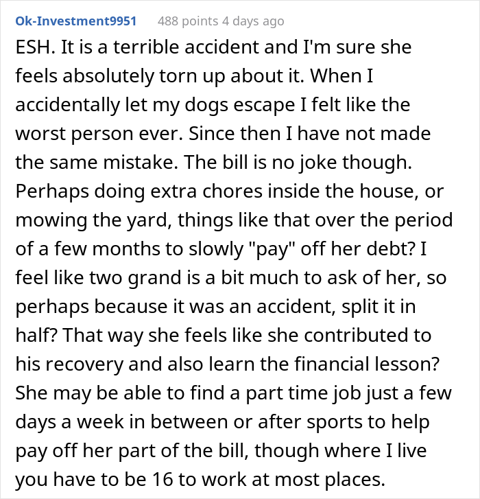 Family Drama Ensues After Daughter Forgets About Their Dog And Costs Family Almost $2,000 In Vet Bills