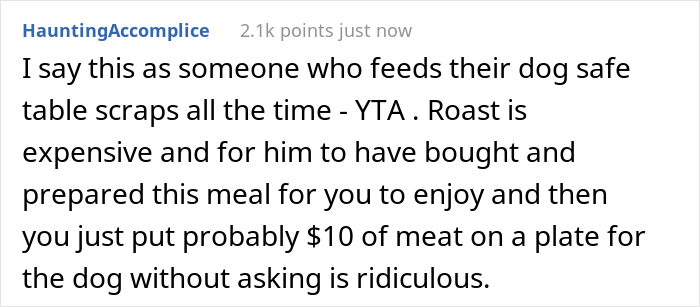Guy Prepares Dinner For His Girlfriend, Gets Mad When She Decides To Feed Her Dog The Leftovers And Asks Her To Leave Guy Prepares Dinner For His Girlfriend, Gets Mad When She Decides To Feed Her Dog The Leftovers And Asks Her To Leave