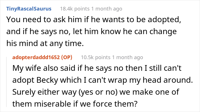 Wife Is Furious After Husband Says He Only Wants To Adopt One Of Her Two Children, But The Internet Supports Him Wife Is Furious After Husband Says He Only Wants To Adopt One Of Her Two Children, But The Internet Supports Him
