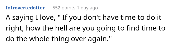 "'You Can't Work Overtime Even Though We're 3000 Behind.' OK, I Won't, Then" "'You Can't Work Overtime Even Though We're 3000 Behind.' OK, I Won't, Then"