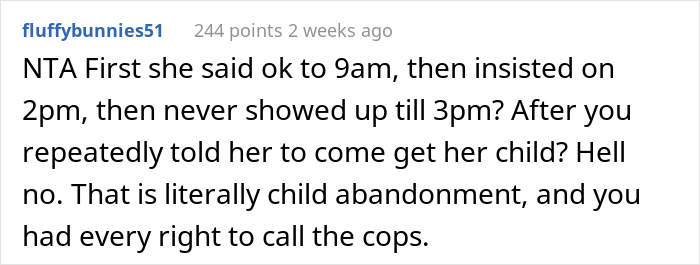 Babysitter Is Fed Up With No-Show Mom, Calls The Cops And They Take The Kid Babysitter Is Fed Up With No-Show Mom, Calls The Cops And They Take The Kid
