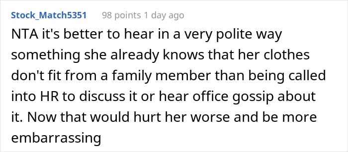 The Internet Shows Support For This Woman Who Called Out Her Overweight Sister For Her Office Job Outfit The Internet Shows Support For This Woman Who Called Out Her Overweight Sister For Her Office Job Outfit