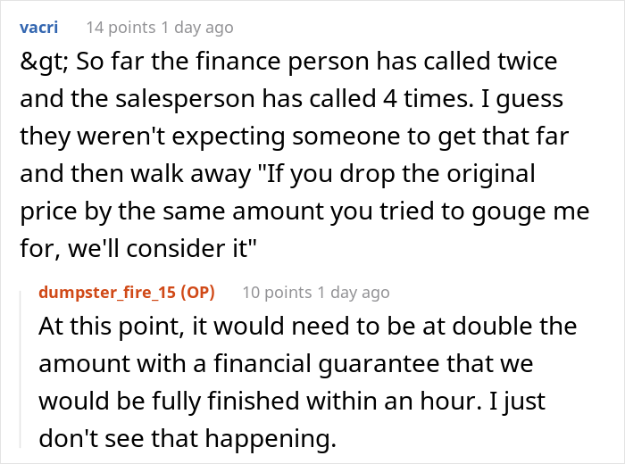 Buyers Maliciously Comply When Car Dealership Gives Them The Ultimatum “Take It Or Leave It”