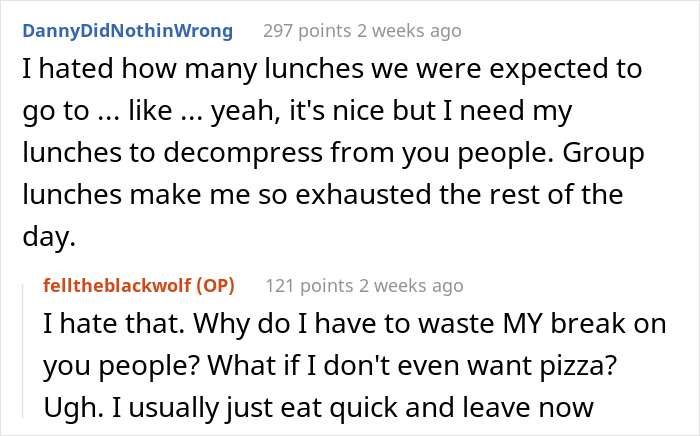 Employee Has Had Enough After Annoying HR Lady Kept Pestering Her About Silly Things And Touching Her Employee Has Had Enough After Annoying HR Lady Kept Pestering Her About Silly Things And Touching Her
