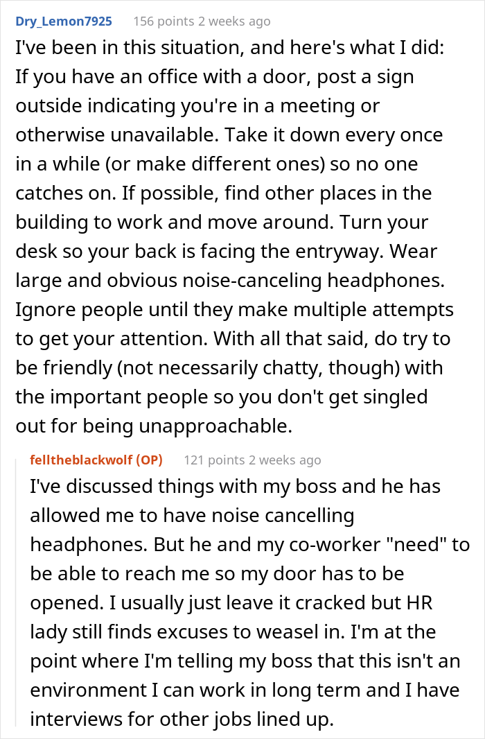 Employee Has Had Enough After Annoying HR Lady Kept Pestering Her About Silly Things And Touching Her Employee Has Had Enough After Annoying HR Lady Kept Pestering Her About Silly Things And Touching Her