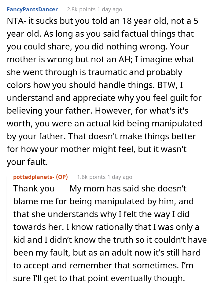 Woman Moves Out The Night She Turns 18 Because She Can’t Stand Her Dad As She Realized Her Parents Divorced Because He Was So Mean To Her Woman Moves Out The Night She Turns 18 Because She Can’t Stand Her Dad As She Realized Her Parents Divorced Because He Was So Mean To Her